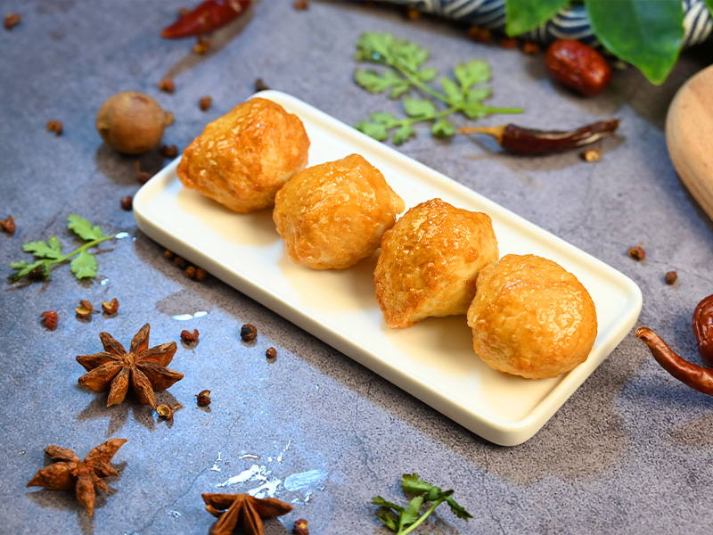 Golden Cuttlefish Balls