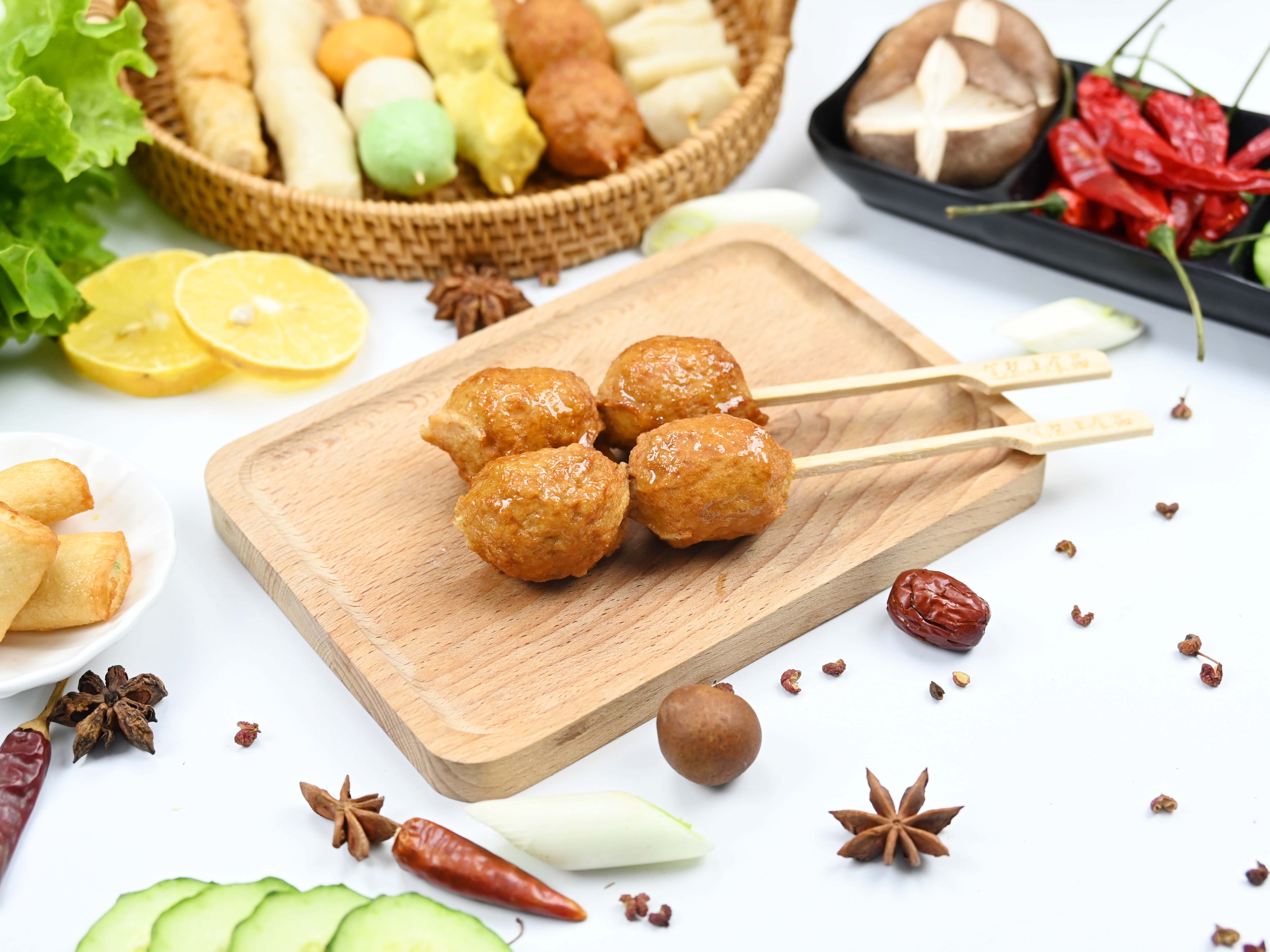 关东煮椒麻鸡包