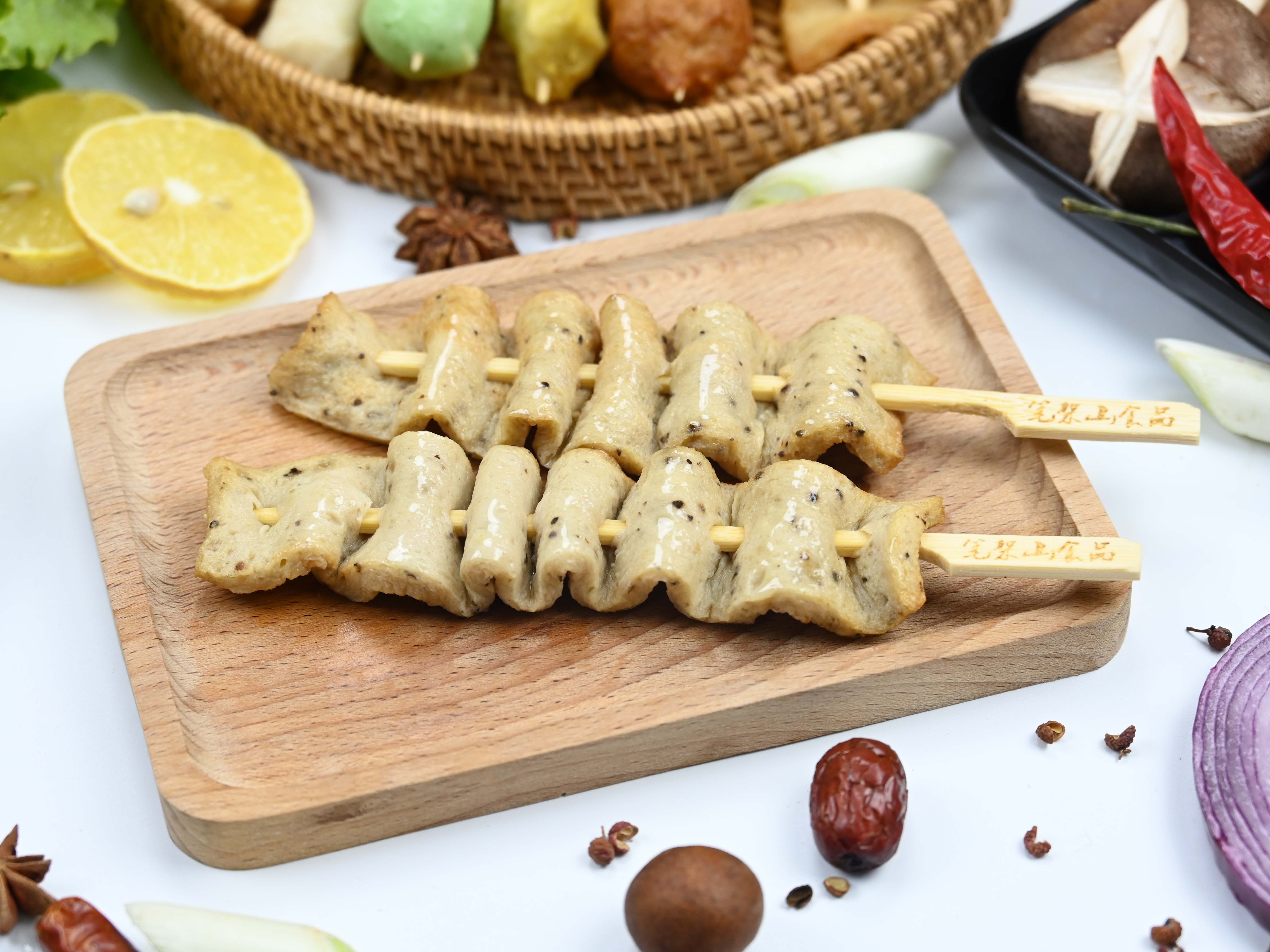 Шашлыки с мясными пирогами