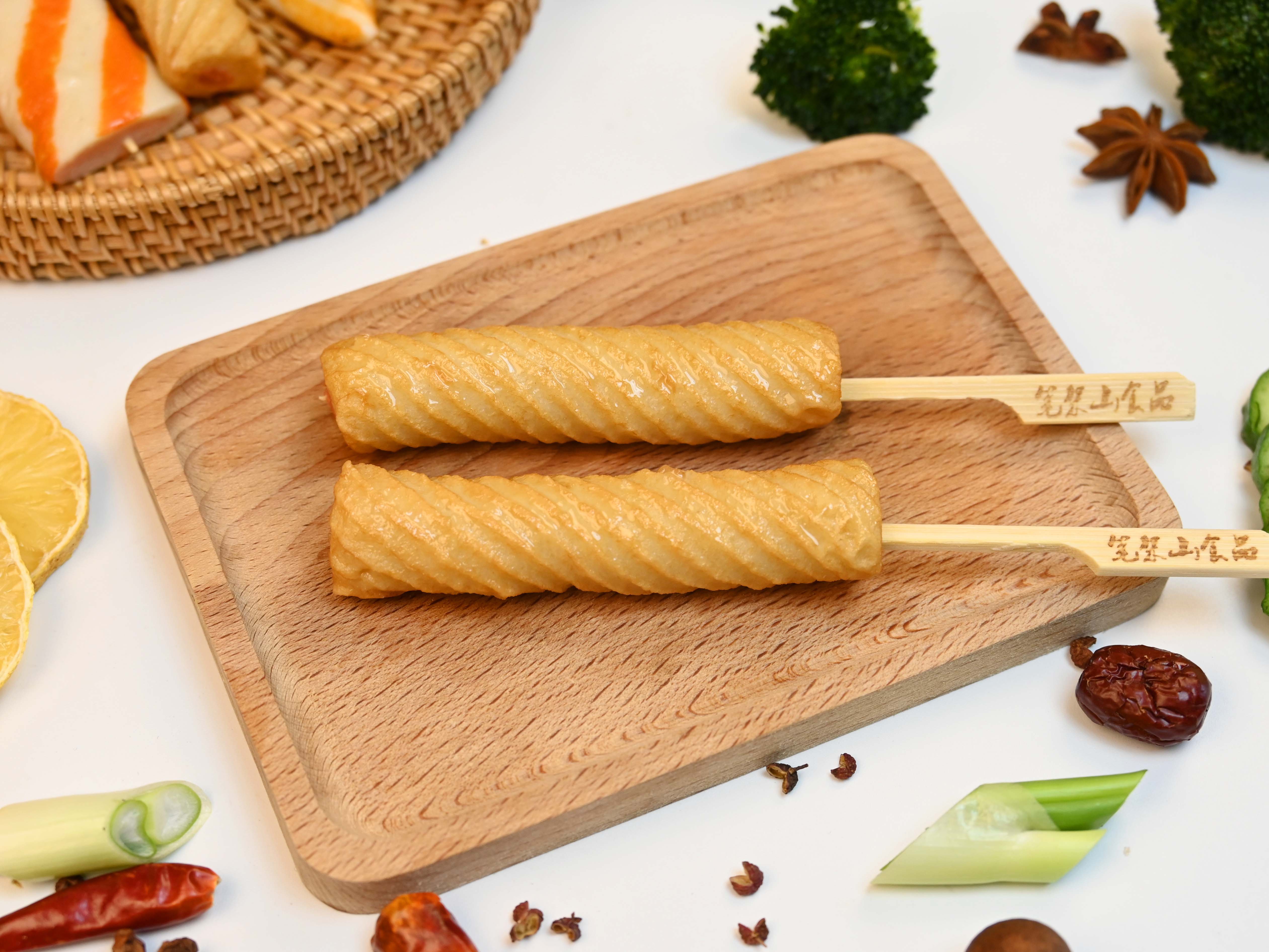 Рол со вкусом рыбы трески