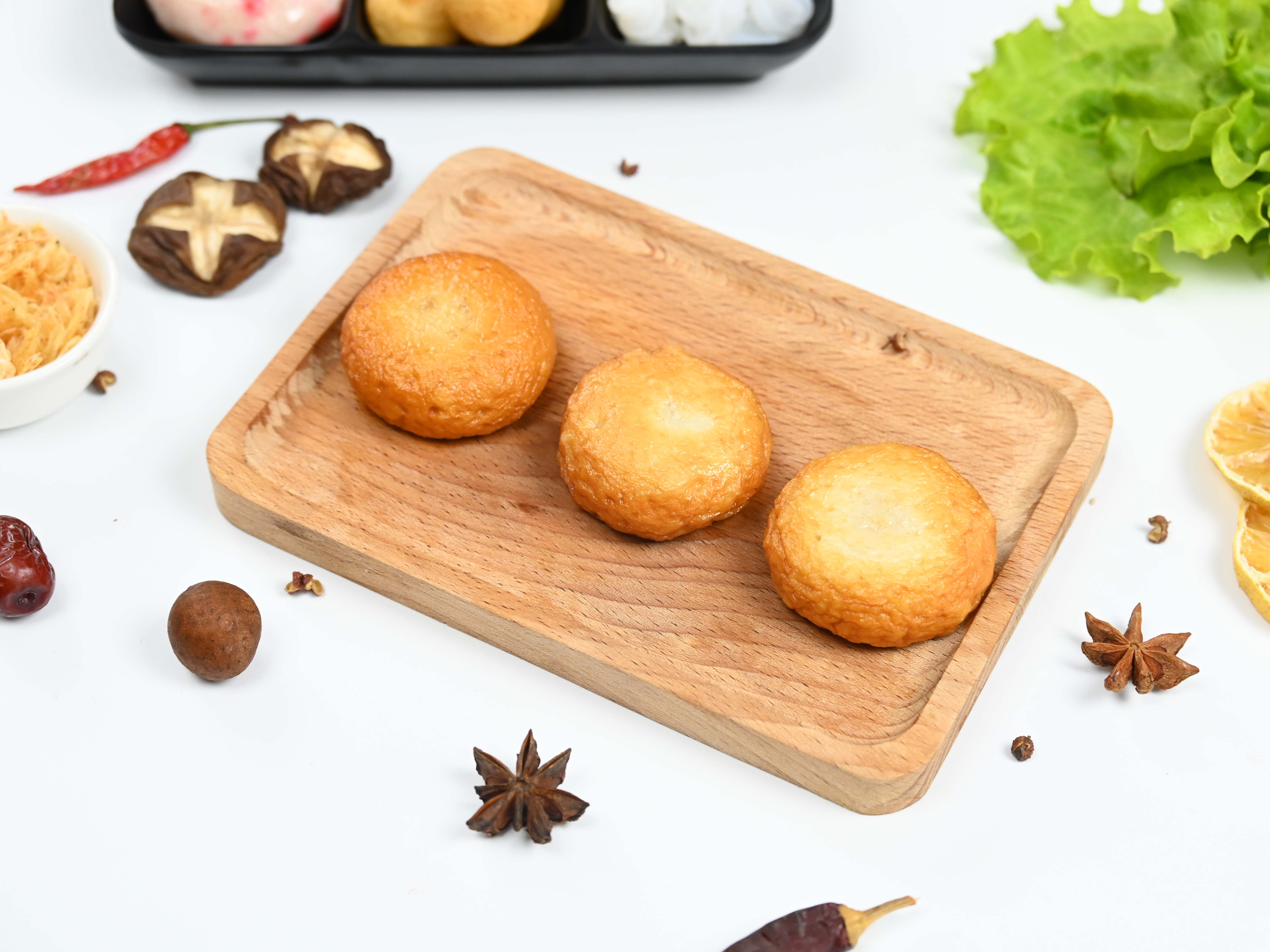 Tiger Skin Fish Cake